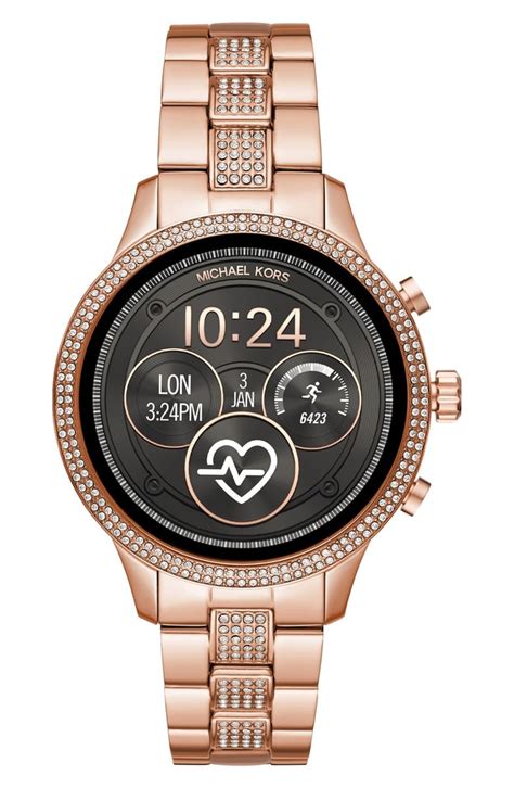 does michael kors smart watch use bluetooth|michael kors women's smart watch.